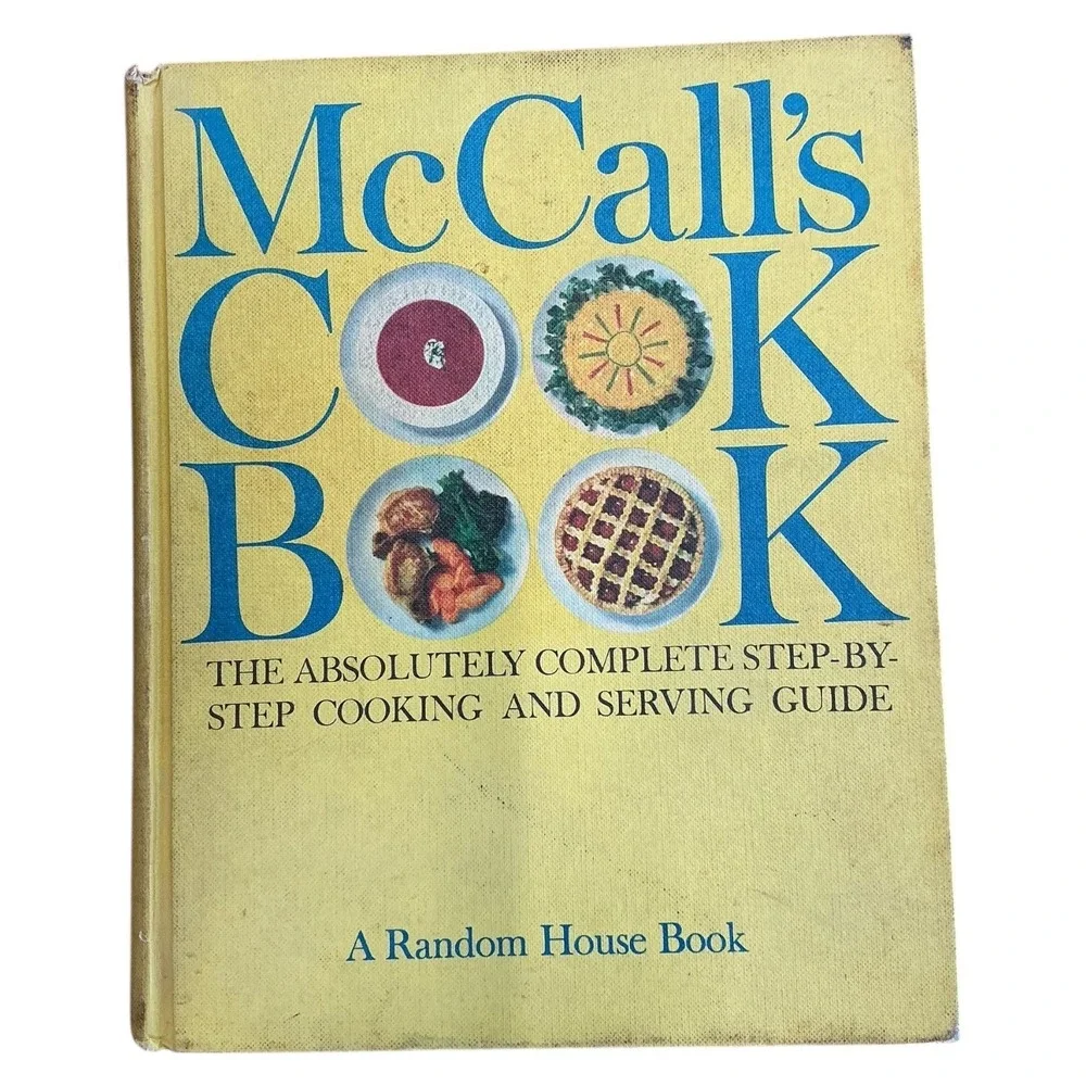 McCalls Cook Book 1963 First Printing Random‎ House Vintage Complete Guide